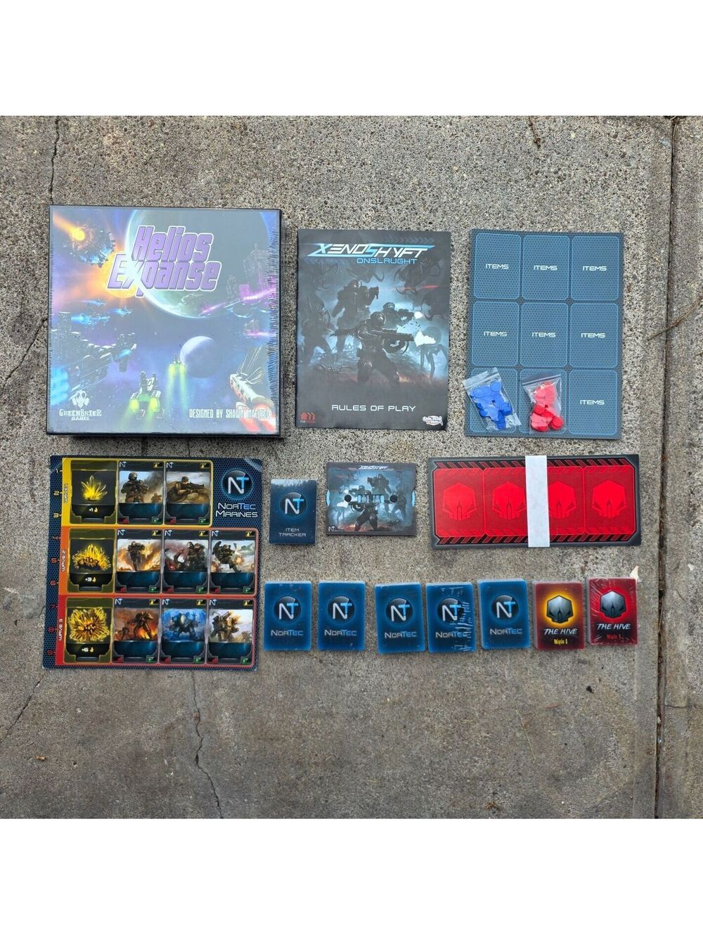 Xenoshyft Onslaught (No box) + Helios Expanse